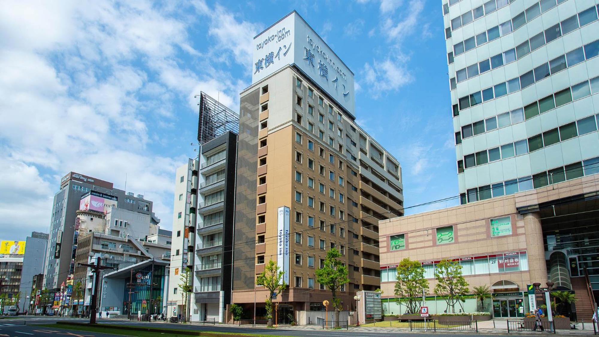 Toyoko Inn Kagoshima Temmonkan No 2 Bagian luar foto